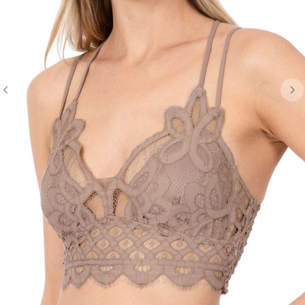 BB 06 Lace Bralette in Chai Tea